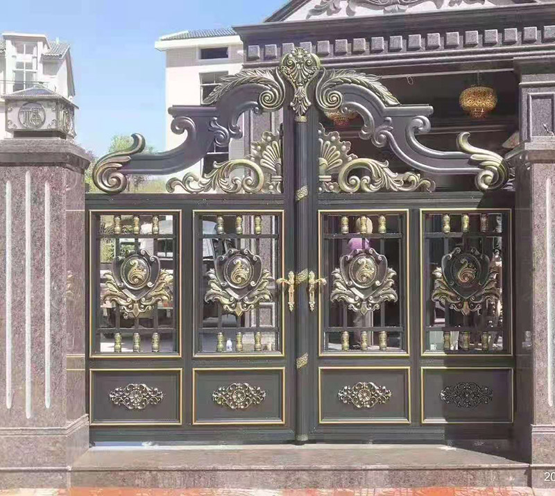 杭州铝艺庭院门案例展示